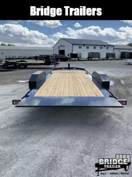 New 2027 Diamond C Trailers HDT207L20X82 (82" X 20') 15.5K Partial Tilt Equipment Trailer