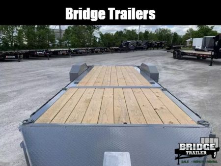 New 2027 Diamond C Trailers HDT207L20X82 (82" X 20') 15.5K Partial Tilt Equipment Trailer