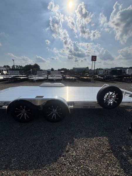 New 2027 Sport Haven 7x18 aluminum DLX Car Hauler
