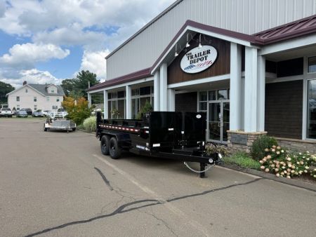 New SURE-TRAC 7' x 14' HEAVY DUTY TELESCOPIC DUMP TRAILER 14K