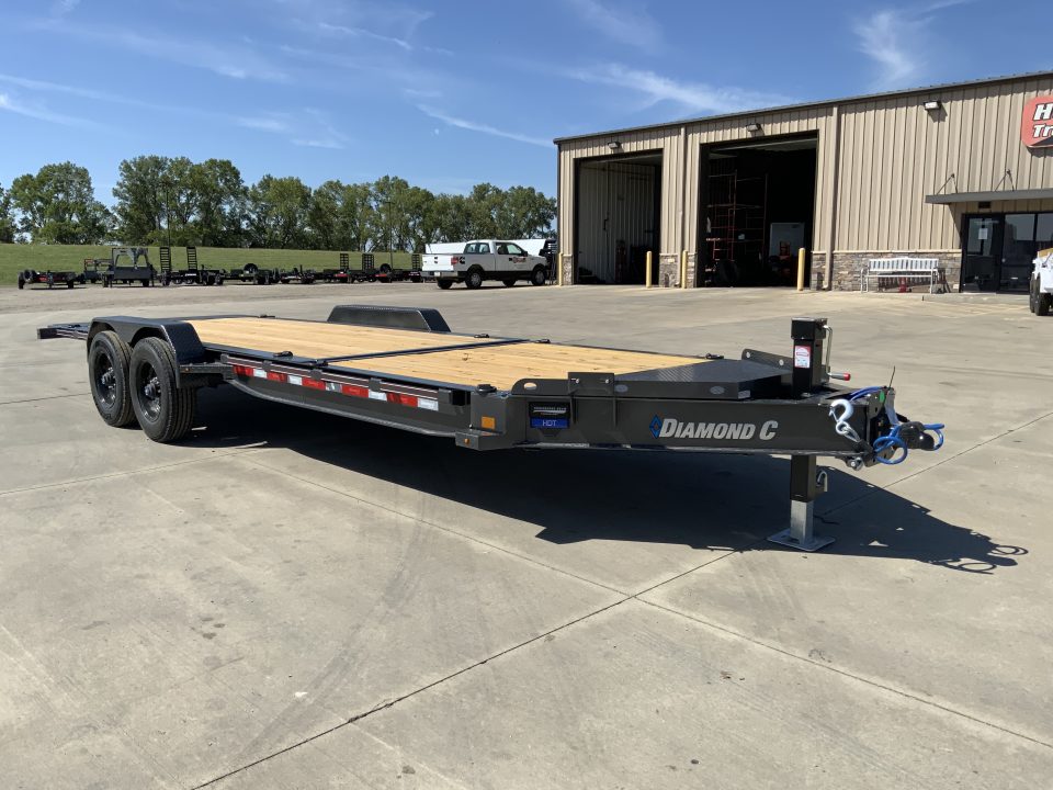 New 2027 Diamond C 82 X 22 HDT210 Equipment Tilt Trailer