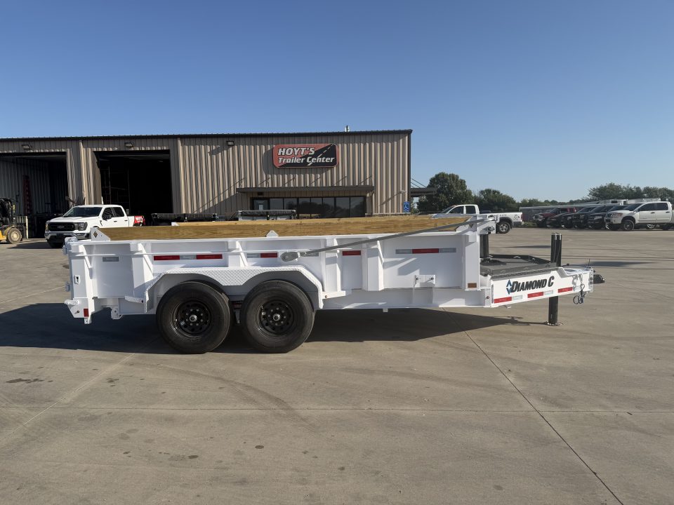 New 2027 Diamond C 82 X 14 LPT207 Dump Trailer