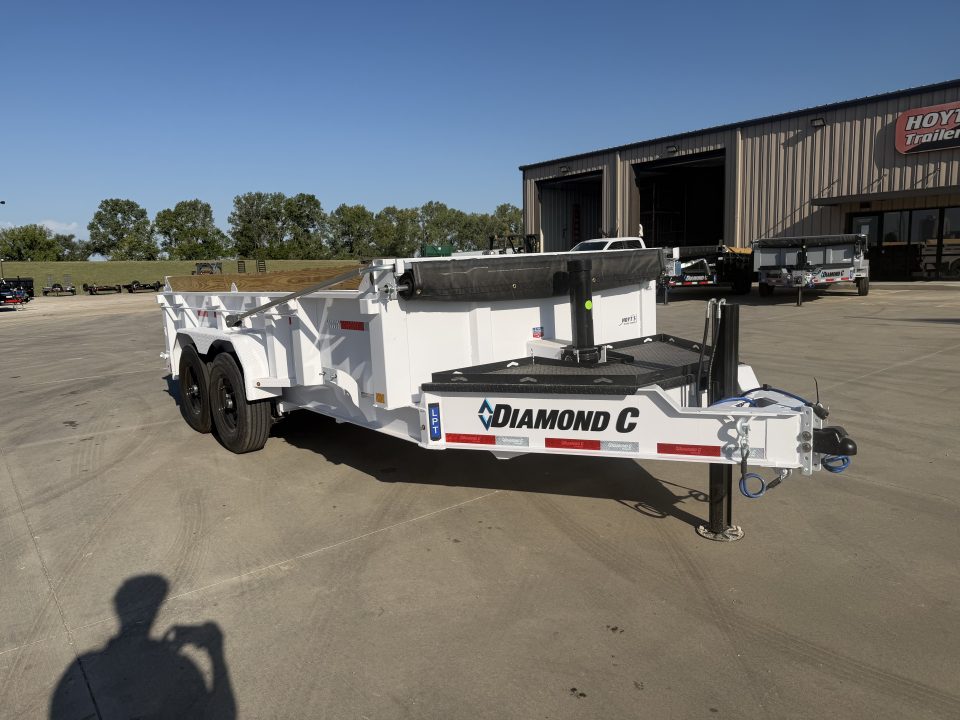 New 2027 Diamond C 82 X 14 LPT207 Dump Trailer