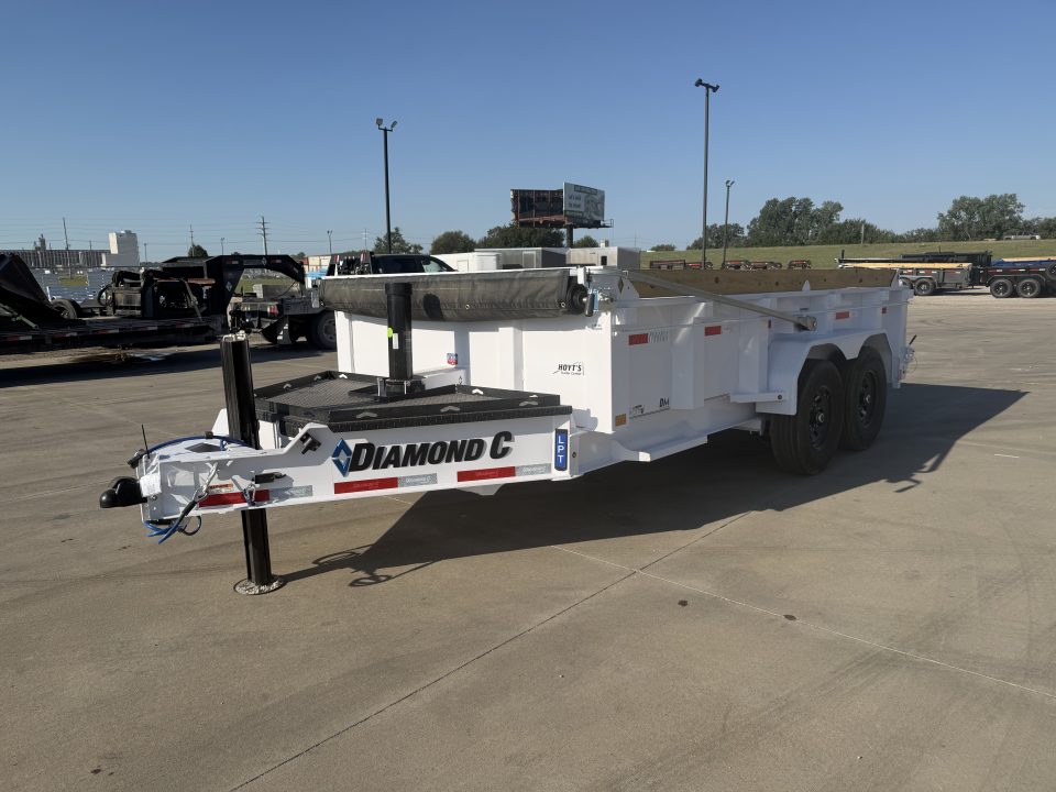 New 2027 Diamond C 82 X 14 LPT207 Dump Trailer