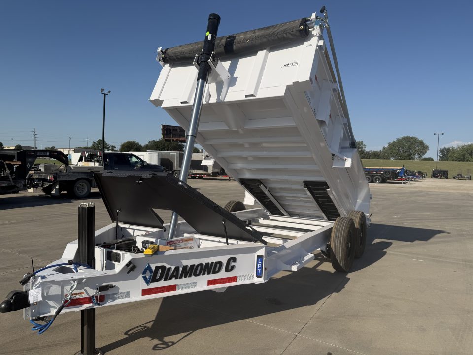 New 2027 Diamond C 82 X 14 LPT207 Dump Trailer