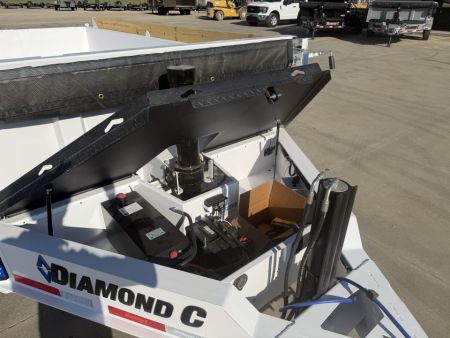New 2027 Diamond C 82 X 14 LPT207 Dump Trailer