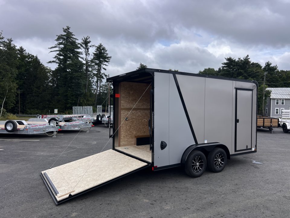 New 2027 US Cargo 7.5X14 Flat Front w/ Cast Corners - Polycore / I-Beam Frame / 7' interior - 7000GVW