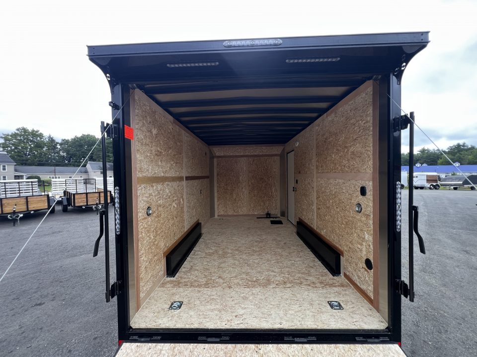 New 2027 US Cargo 7.5X14 Flat Front w/ Cast Corners - Polycore / I-Beam Frame / 7' interior - 7000GVW