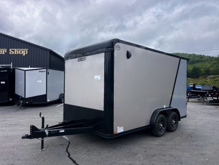 New 2027 US Cargo 7.5X14 Flat Front w/ Cast Corners - Polycore / I-Beam Frame / 7' interior - 7000GVW