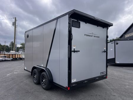 New 2027 US Cargo 7.5X14 Flat Front w/ Cast Corners - Polycore / I-Beam Frame / 7' interior - 7000GVW