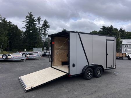 New 2027 US Cargo 7.5X14 Flat Front w/ Cast Corners - Polycore / I-Beam Frame / 7' interior - 7000GVW