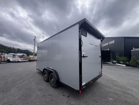 New 2027 US Cargo 7.5X16+ 2ft V-Nose / Polycore / I-Beam Frame / Torsion Axles/ Reinforced Roof- 7000GVW