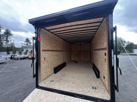 New 2027 US Cargo 7.5X16+ 2ft V-Nose / Polycore / I-Beam Frame / Torsion Axles/ Reinforced Roof- 7000GVW
