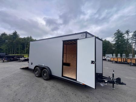 New 2027 US Cargo 7.5X16+ 2ft V-Nose / Polycore / I-Beam Frame / Torsion Axles/ Reinforced Roof- 7000GVW