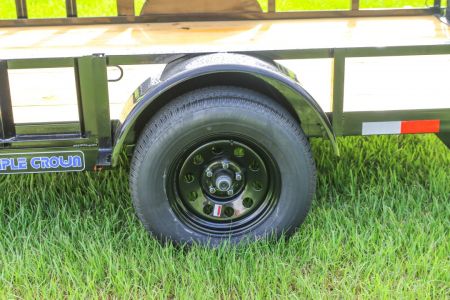 New 2027 7X12 Triple Crown ATV UTILITY TRAILER