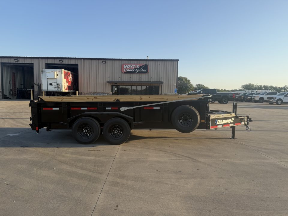 New 2027 Diamond C 82 X 16 LPT207 Dump Trailer