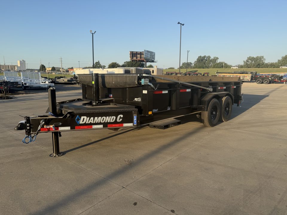 New 2027 Diamond C 82 X 16 LPT207 Dump Trailer