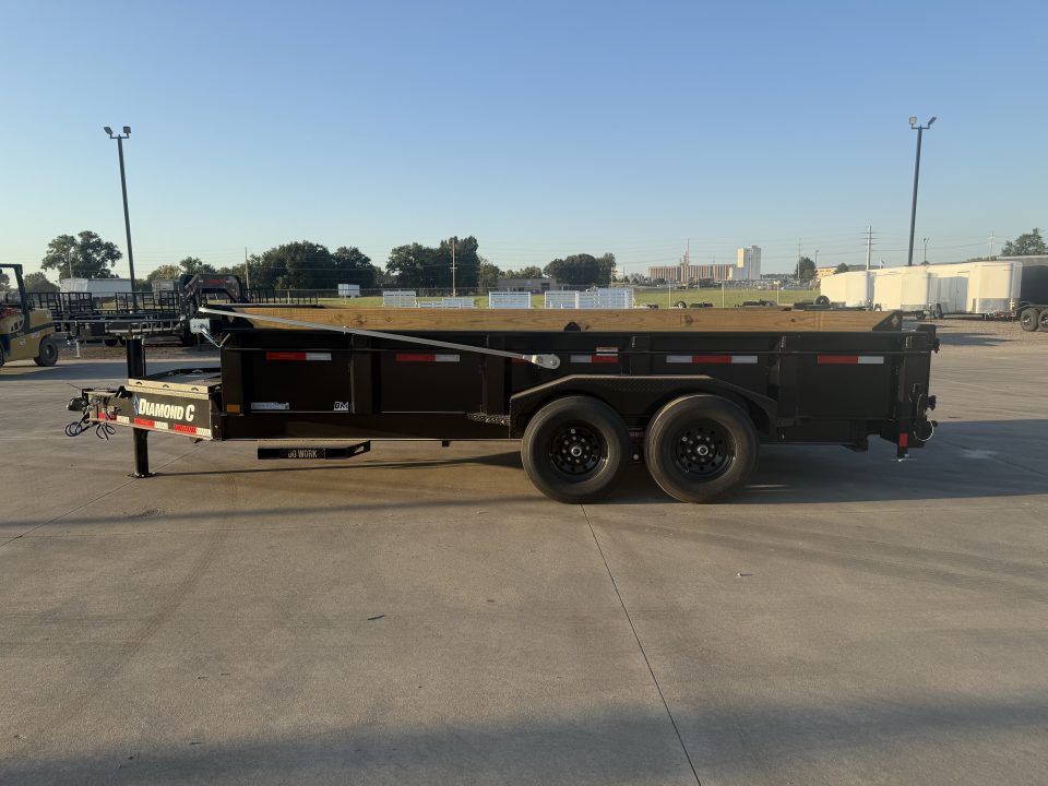New 2027 Diamond C 82 X 16 LPT207 Dump Trailer