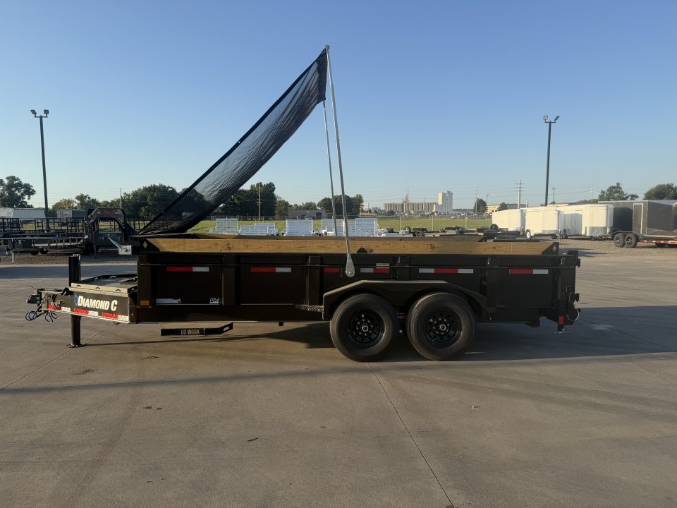 New 2027 Diamond C 82 X 16 LPT207 Dump Trailer