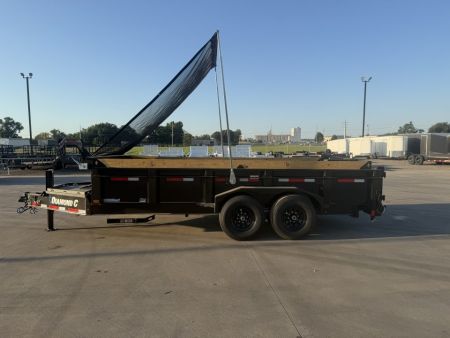 New 2027 Diamond C 82 X 16 LPT207 Dump Trailer