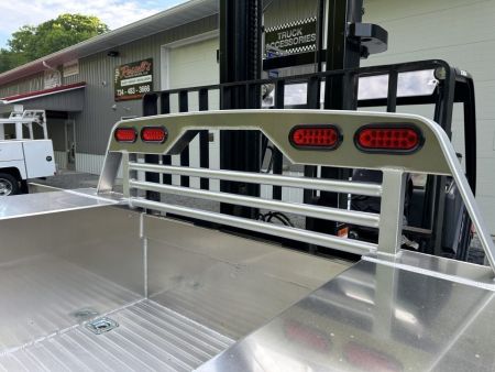 New Martin Truck Bodies Aluminum Gooseneck Service Body DRW 8' SMOOTH APPEARANCE
