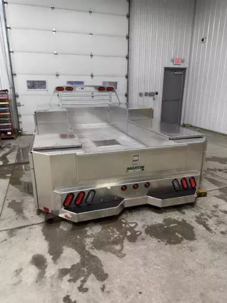 New Martin Truck Bodies Aluminum Gooseneck Service Body DRW 84" CA Cab and Chassis SMOOTH APPEARANCE Gooseneck Bodies