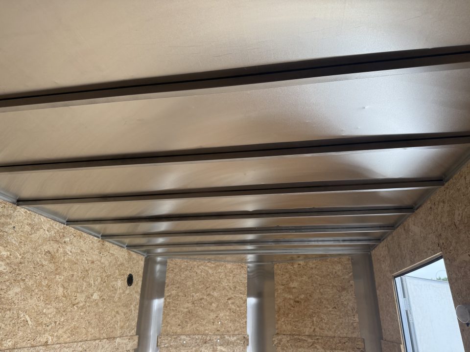 New LIGHT Hail New 2027 Bighorn R&M 7x16 + 2’V Nose SUPERIOR QUALITY Rear Ramp Enclosed Cargo Trailer