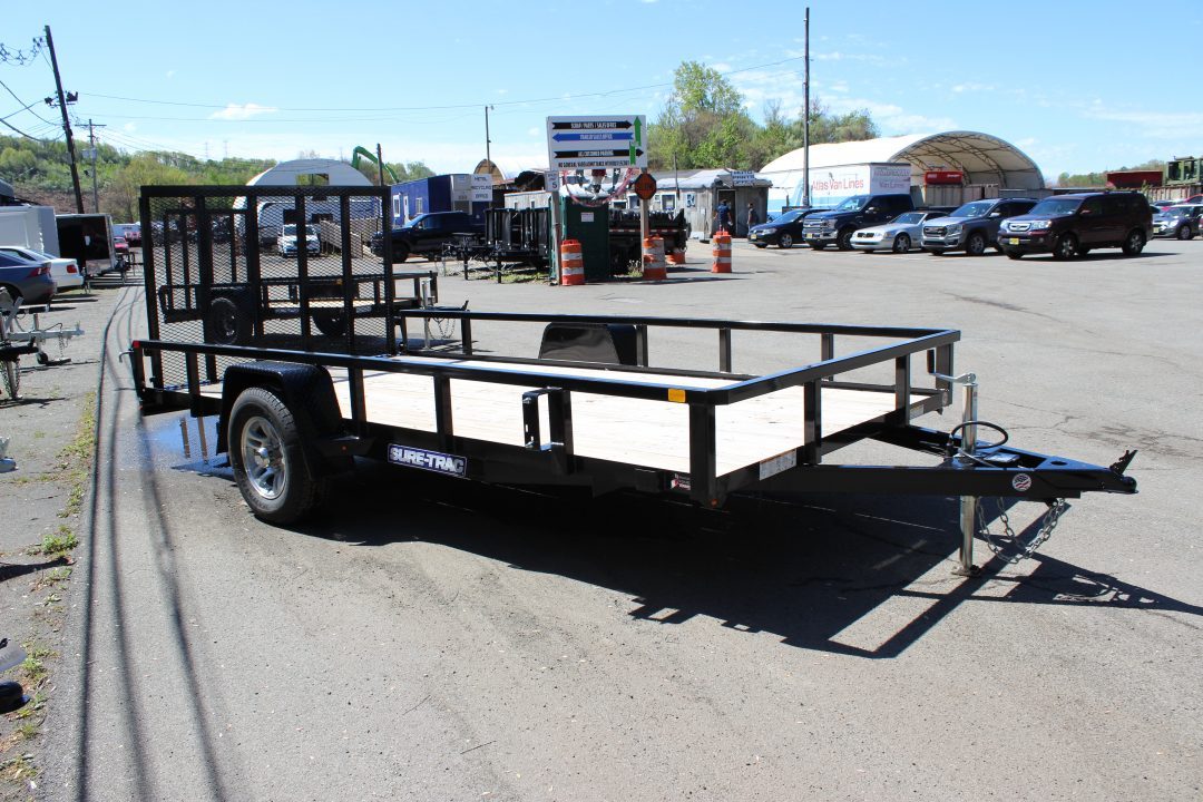 New 2027 7x14 Tube Top Utility Trailer - 5K Single Axle w/Brakes