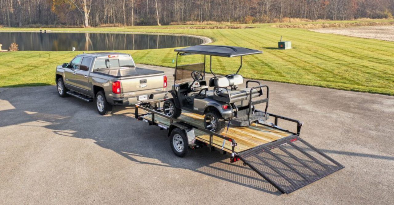 New 2027 7x14 Tube Top Utility Trailer - 5K Single Axle w/Brakes