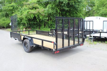 New 2026 Sure-Trac 7x14 Tube Top ATV Trailer