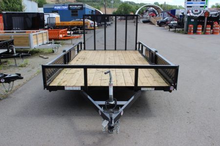 New 2026 Sure-Trac 7x14 Tube Top ATV Trailer