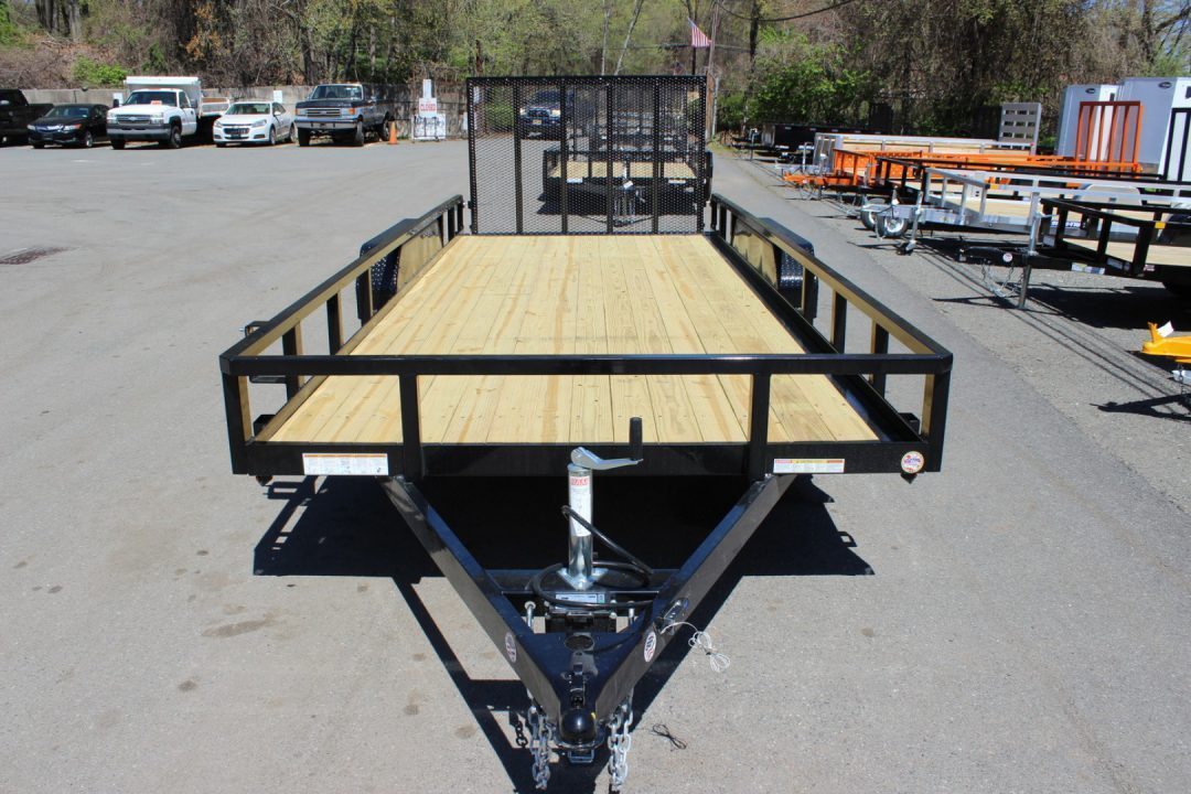 New 2027 Sure-Trac 7x18 Tube Top Utility Trailer
