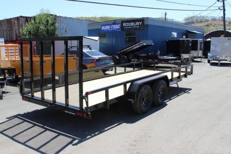 New 2027 Sure-Trac 7x18 Tube Top Utility Trailer