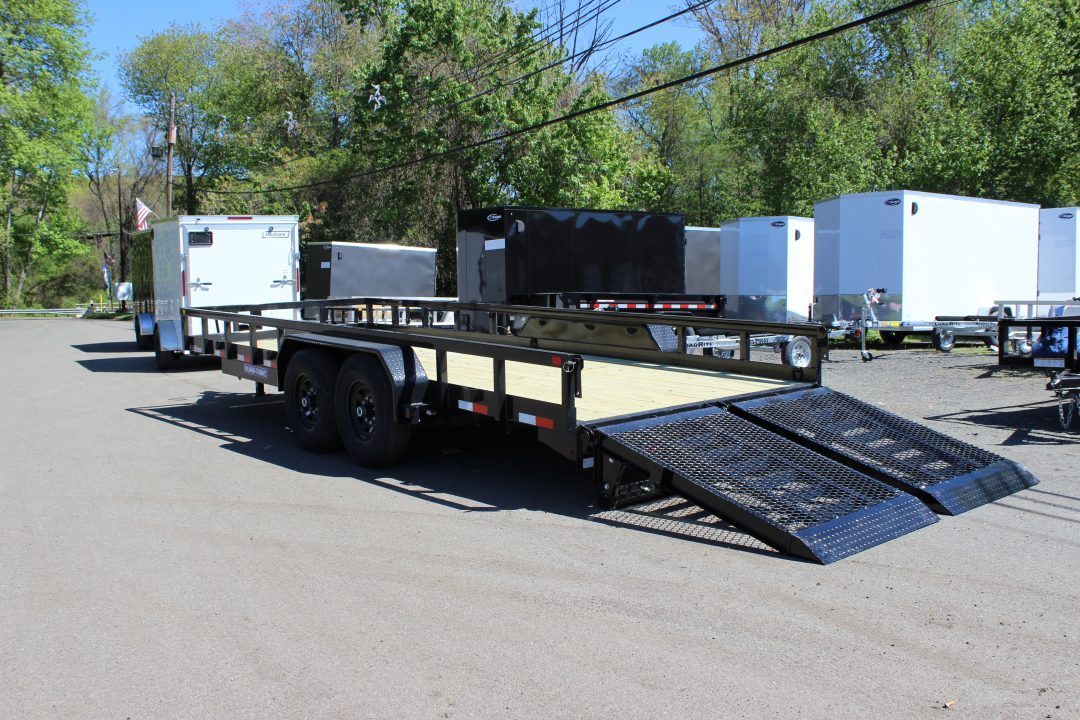 New 2027 Sure-Trac 7x20 14K HD Tube Top Utility Trailer
