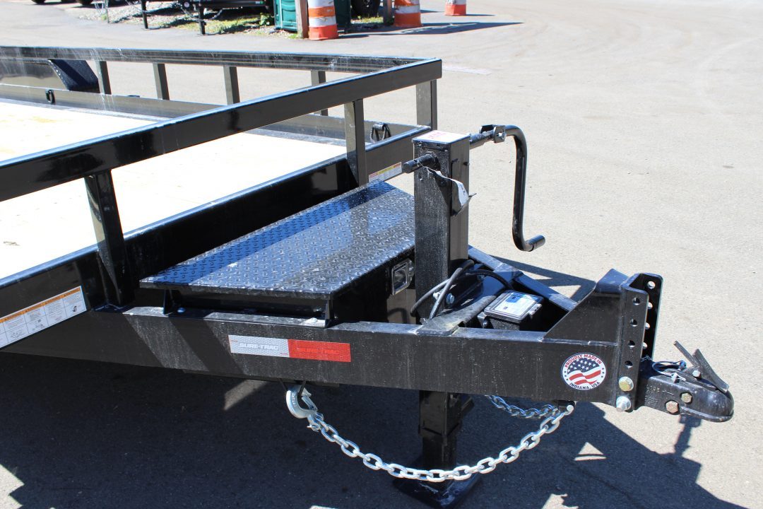 New 2027 Sure-Trac 7x20 14K HD Tube Top Utility Trailer