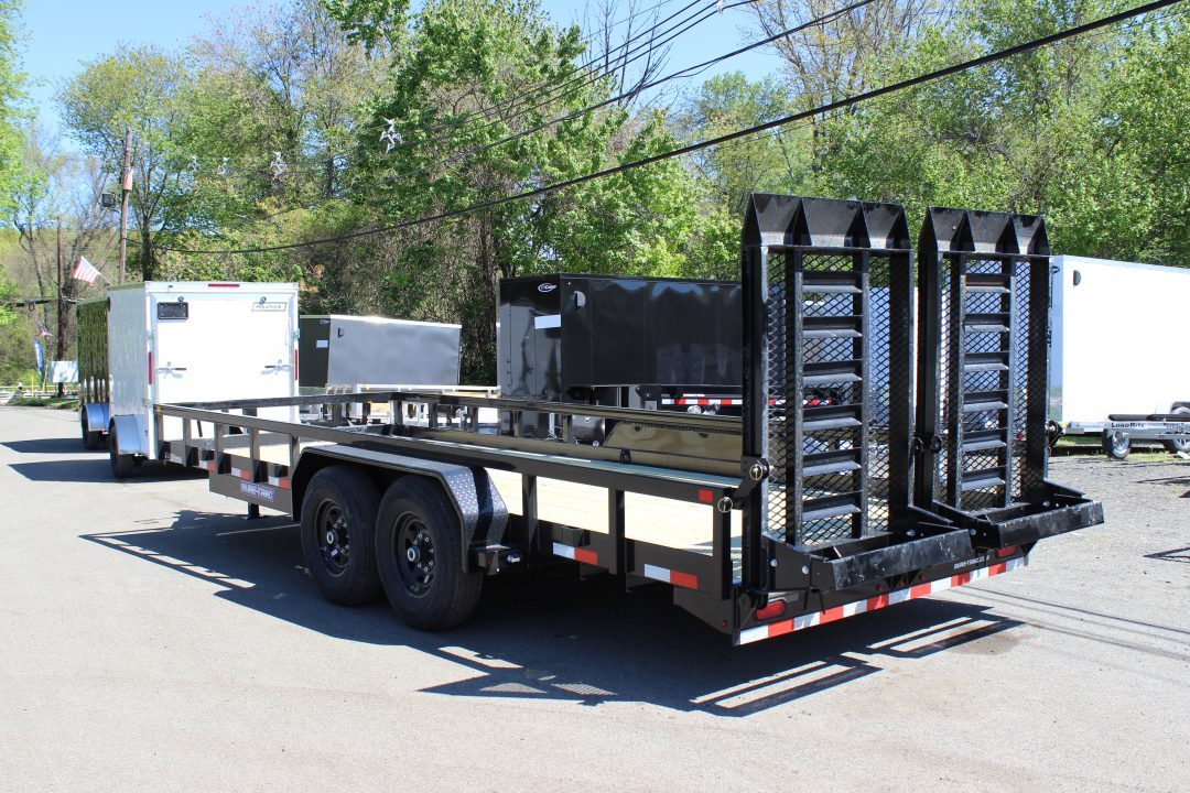 New 2027 Sure-Trac 7x20 14K HD Tube Top Utility Trailer