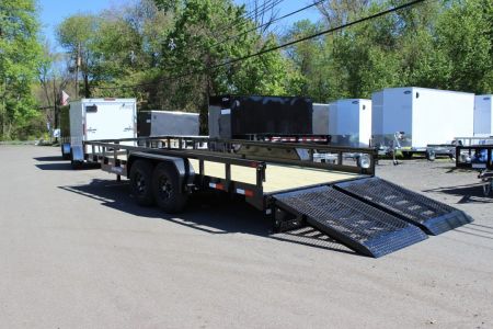 New 2027 Sure-Trac 7x20 14K HD Tube Top Utility Trailer