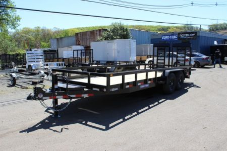 New 2027 Sure-Trac 7x20 14K HD Tube Top Utility Trailer