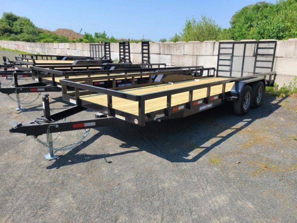 New 2027 Sure-Trac 7x20 10K Tube Top Utility Trailer