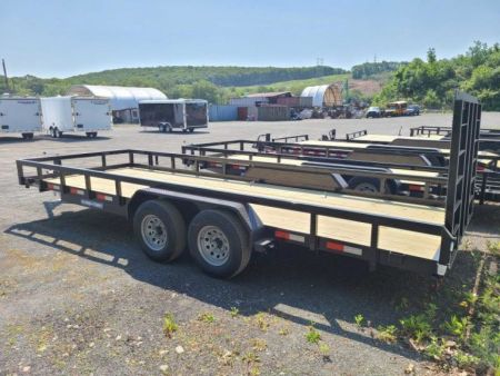 New 2027 Sure-Trac 7x20 10K Tube Top Utility Trailer