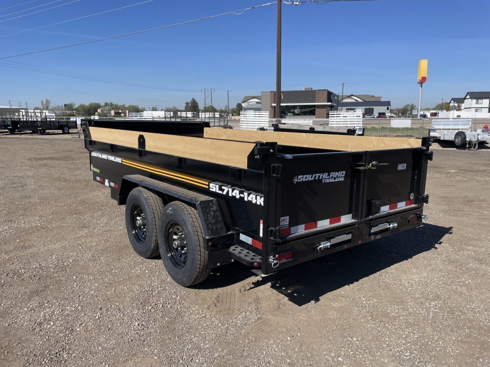 New 2027 Southland 7x14 14k Dump Trailer