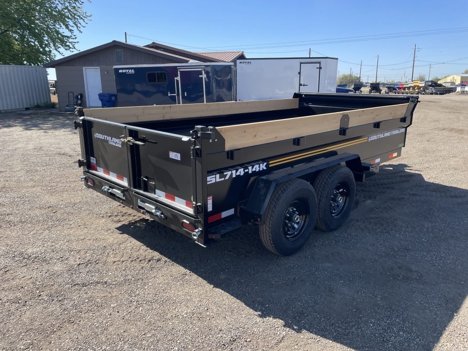 New 2027 Southland 7x14 14k Dump Trailer