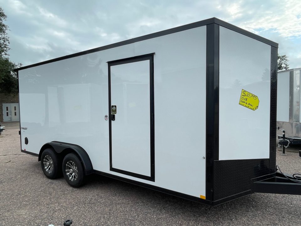 New 2026 Formula Trailers 7.5 x 18 0.80 Polycore 10K HD Cargo / Enclosed Trailer