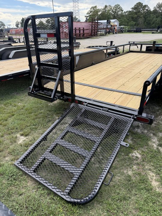 New 2027 PJ Trailers P8 83 X 20 TA PIPETOP Utility Trailer