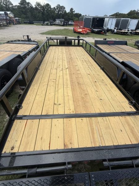 New 2027 PJ Trailers P8 83 X 20 TA PIPETOP Utility Trailer