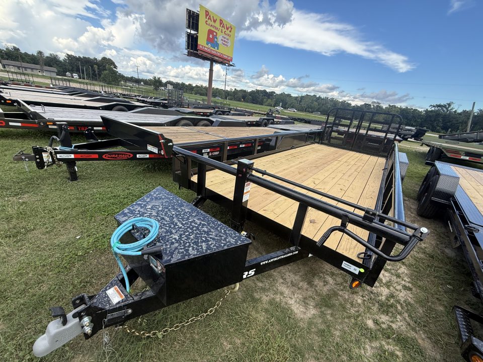 New 2027 PJ Trailers P8 83 X 20 TA PIPETOP Utility Trailer