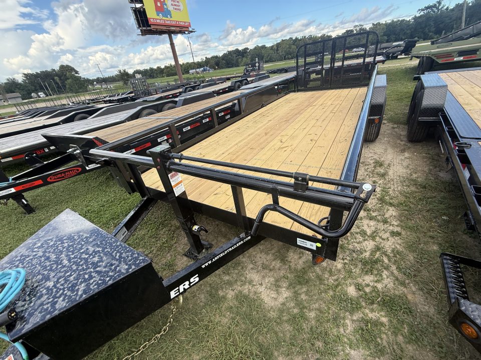 New 2027 PJ Trailers P8 83 X 20 TA PIPETOP Utility Trailer