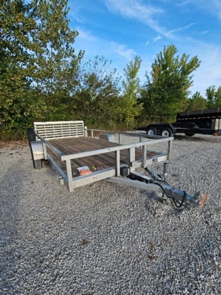 Used 2023 BLACK RHINO LSS714 7' x 14' Utility Trailer