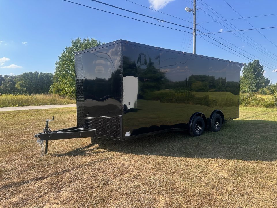 New 2027 8.5X20 Race Trailer - Finished Interior-5200LB Torsion Axle-Car/ Racing Trailer