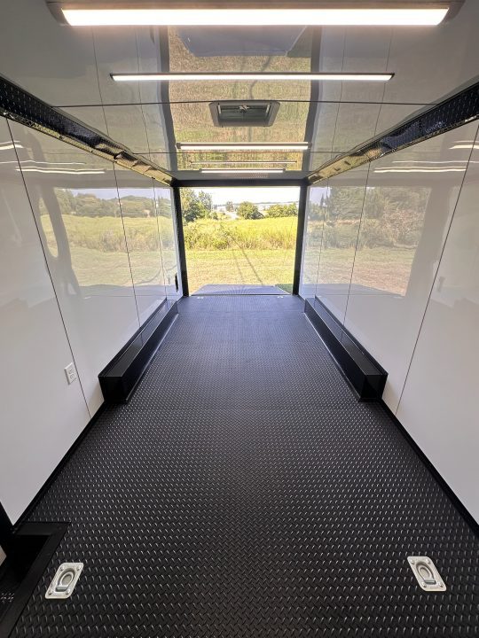 New 2027 8.5X20 Race Trailer - Finished Interior-5200LB Torsion Axle-Car/ Racing Trailer